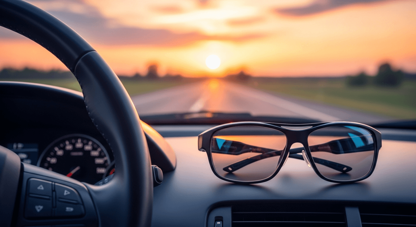 Uzun Yolda Sürüş İçin En Rahat Gözlük Seçimi Rehberi