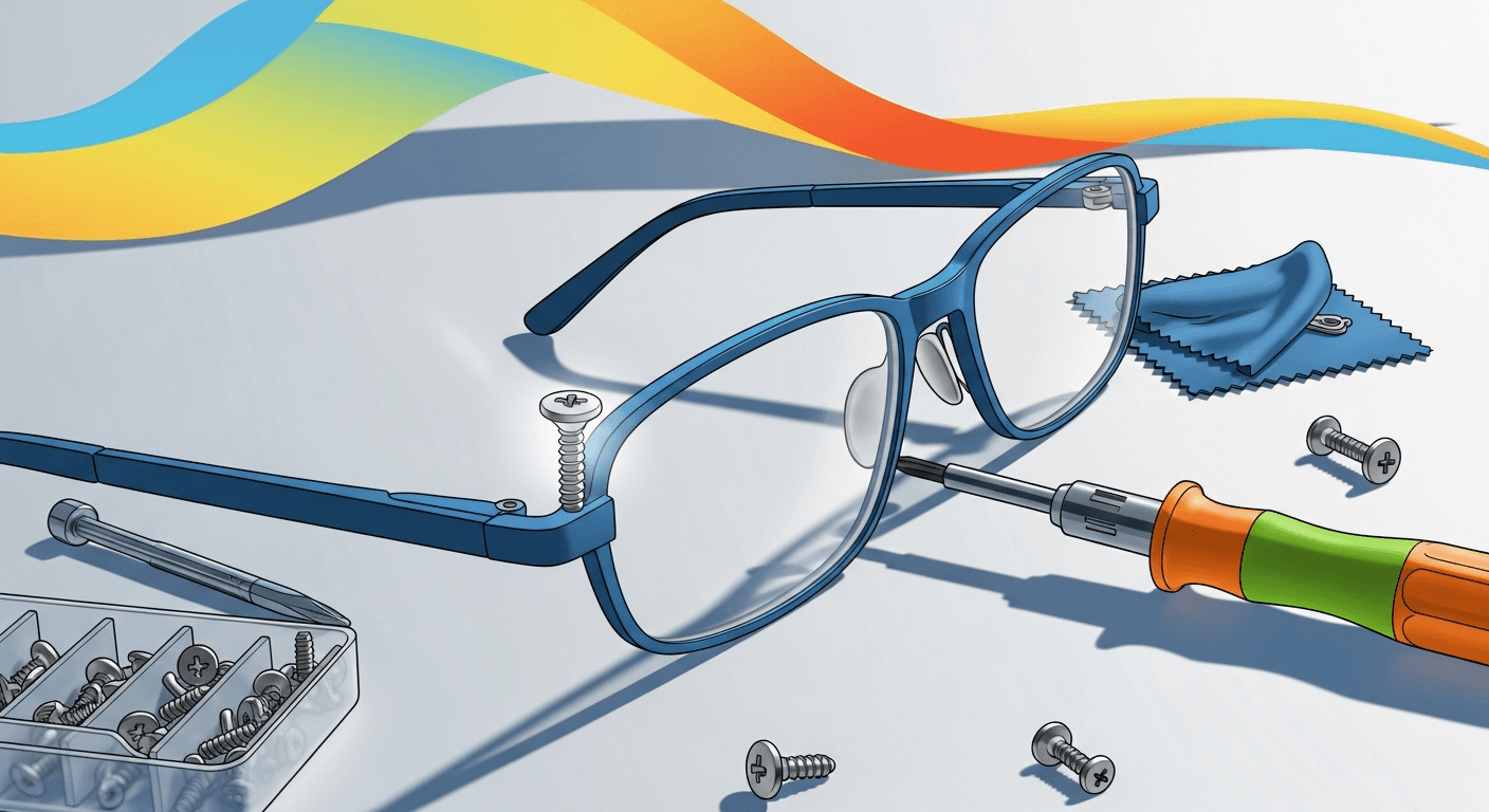 Gözlük Çerçevesi Vidaları: Evde Kolay Ayar Püf Noktaları