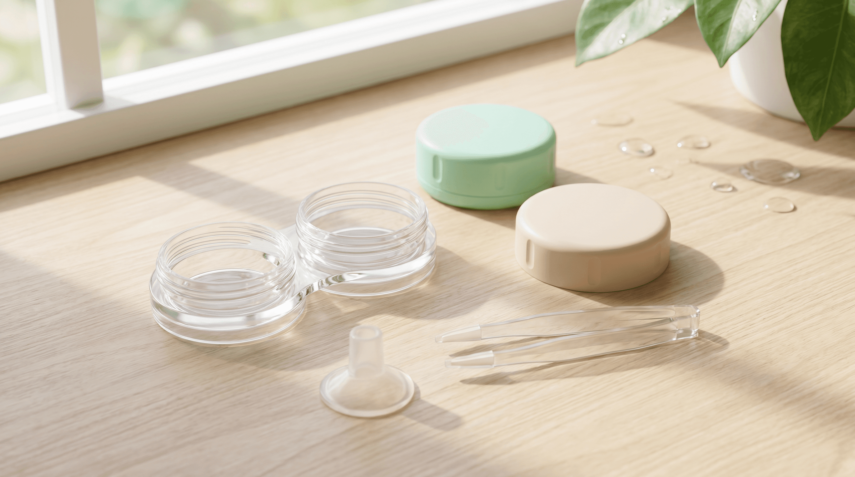 Kontakt Lens Aksesuarları: Kutu, Cımbız ve Vantuz Kullanımı