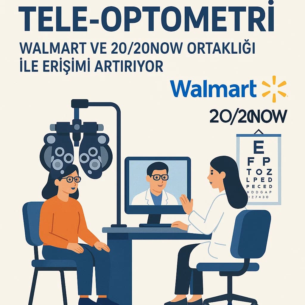 Tele-Optometri: Walmart ve 20/20NOW Ortaklığı ile Erişimi Artırıyor